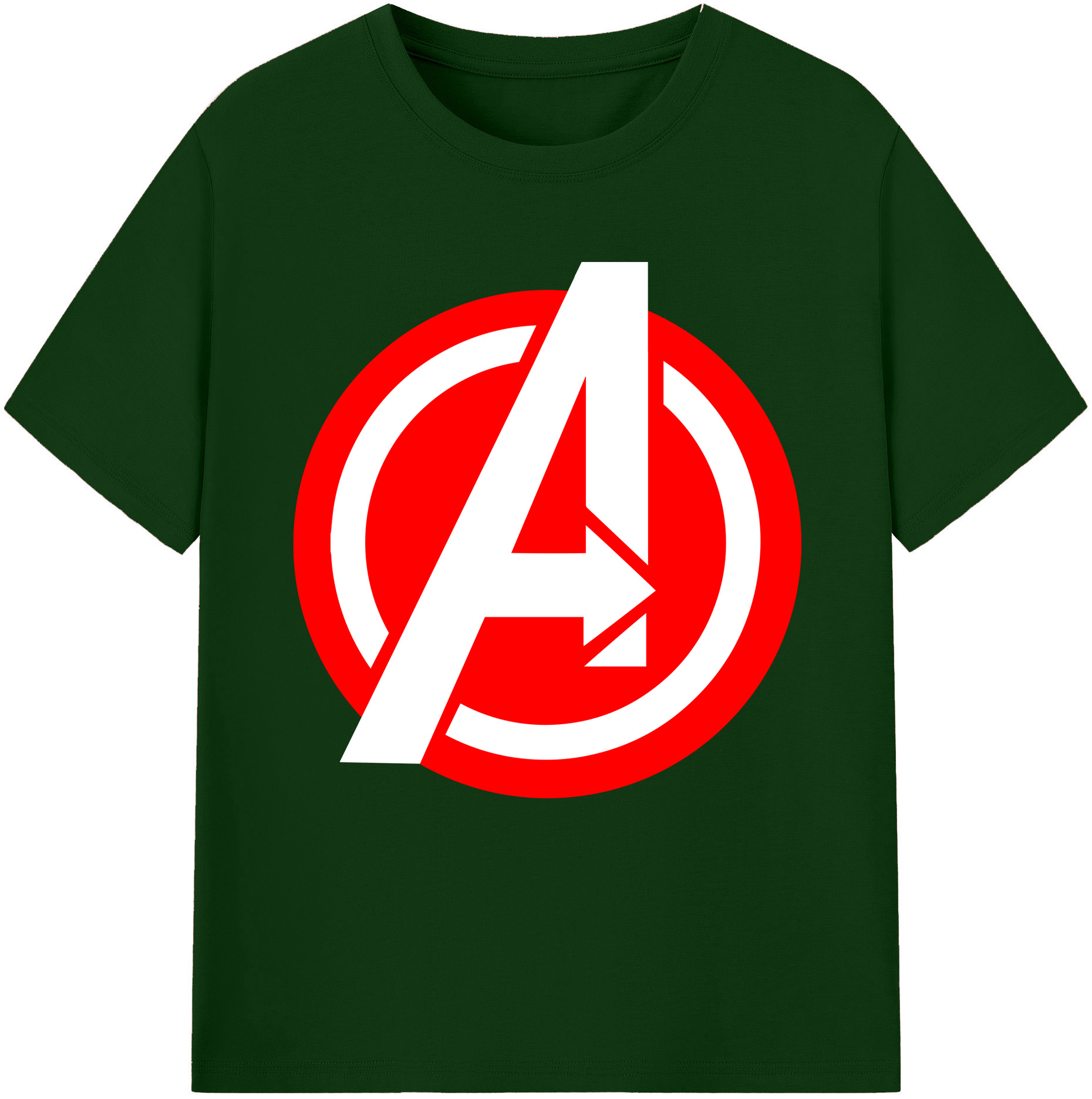 （画像用） アベンジャーズ The Avengers 綿100％半袖Tシャツ（フロントプリント）